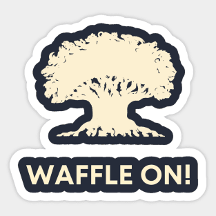 Animal Kingdom Waffle On! 2023 Sticker